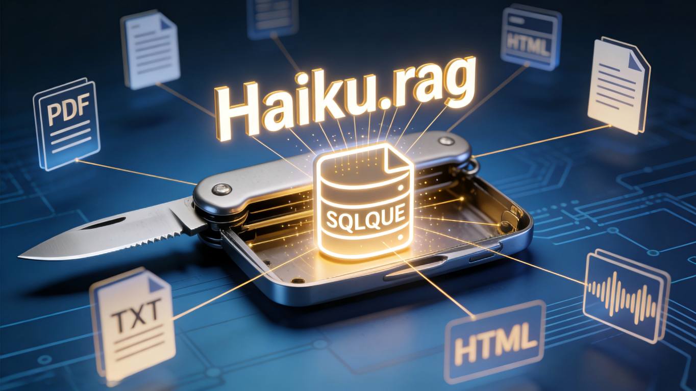 告别传统数据库？Haiku.rag：把RAG装进SQLite的“瑞士军刀”测评