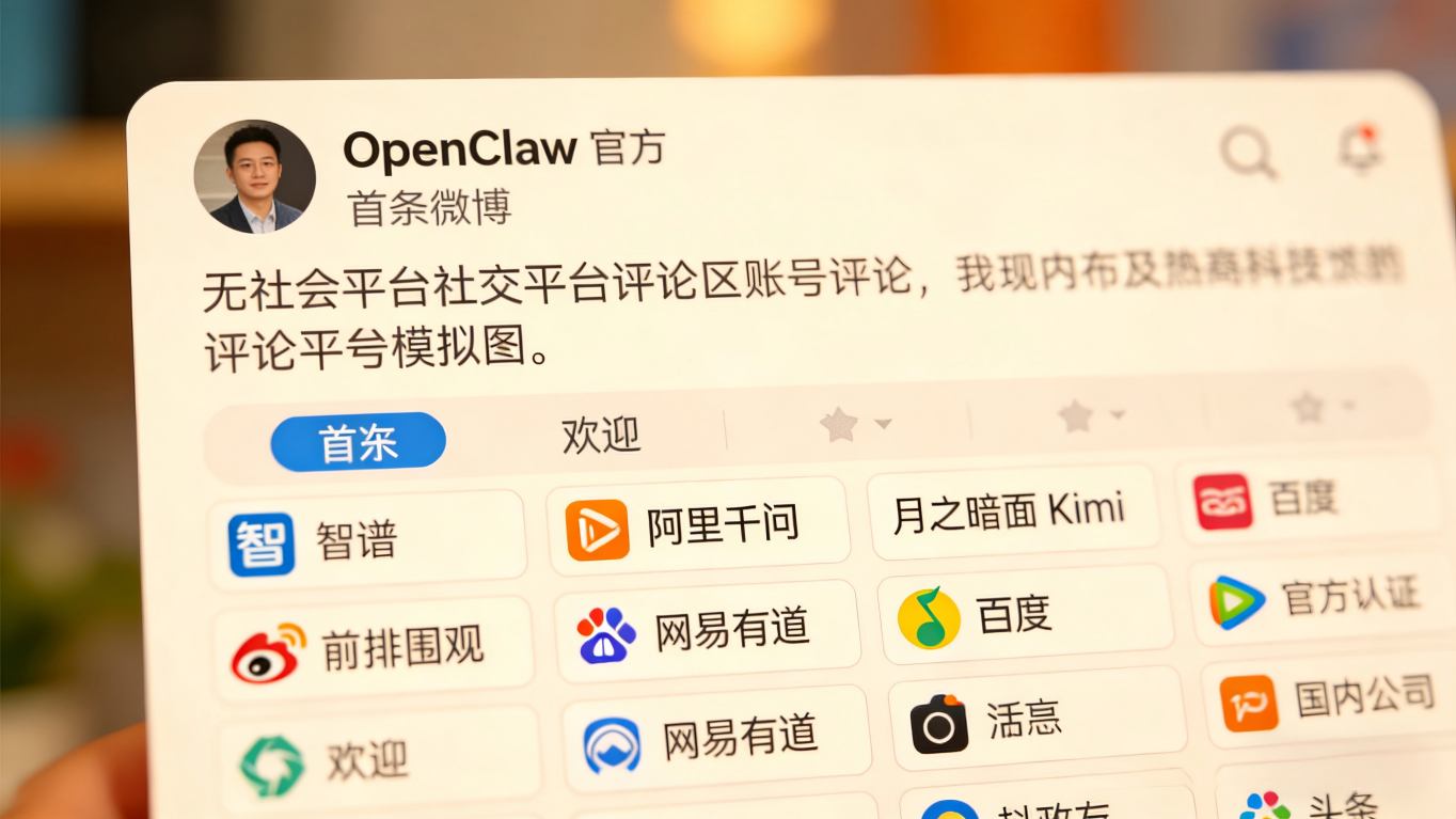 “红色小龙虾”空降微博：OpenClaw开通官方账号，中国AI大厂排队“认亲”
