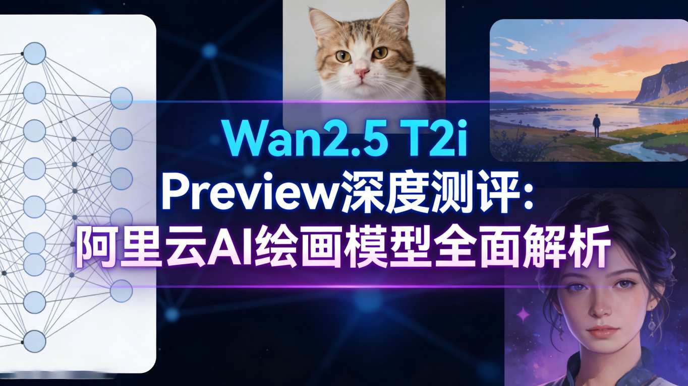 深度测评：Wan2.5 T2i Preview——不仅仅是“文生图”，更是阿里云原生AI的“排头兵”