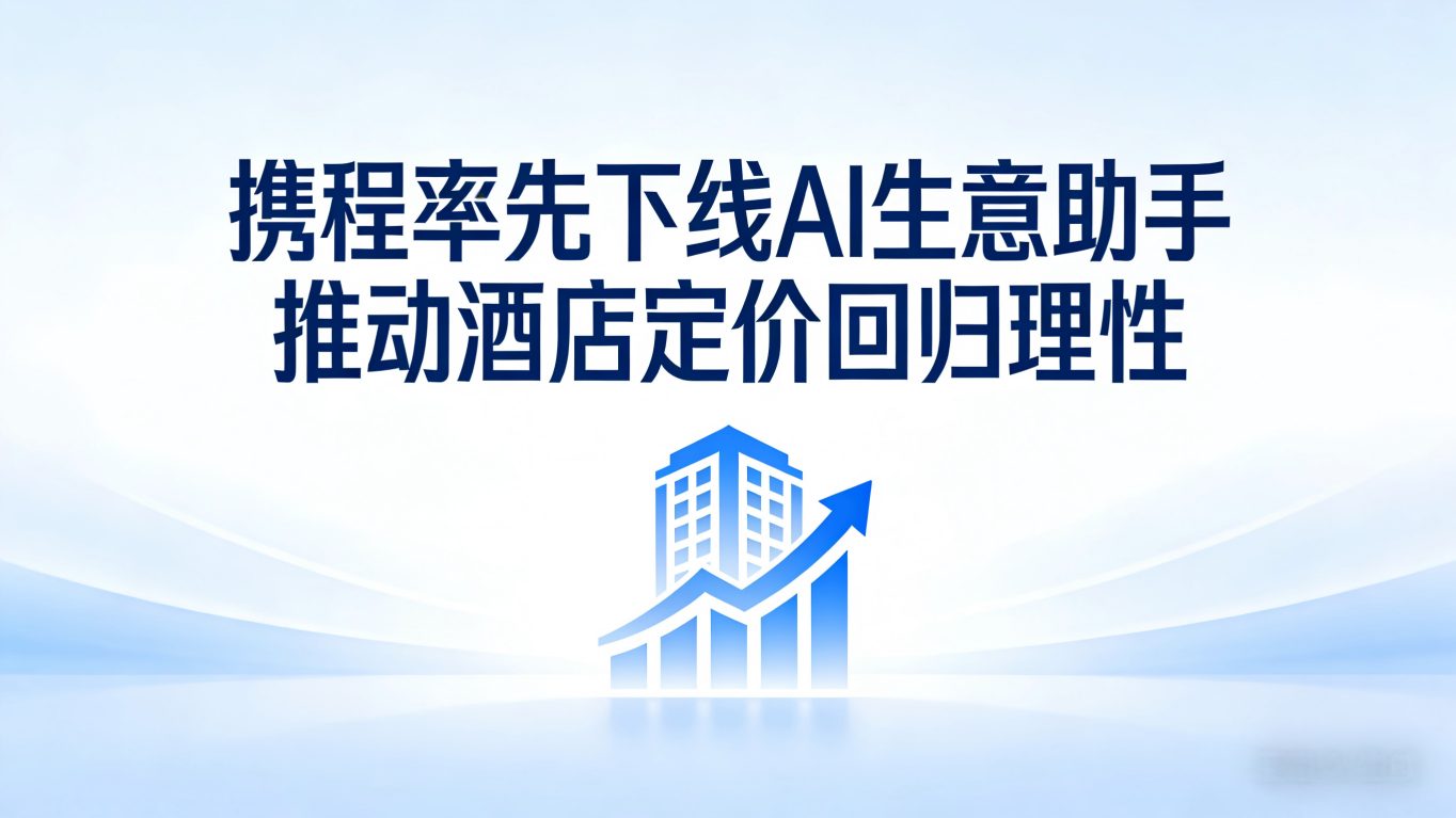 终止“算法博弈”：携程下架AI调价工具，把定价权还给酒店