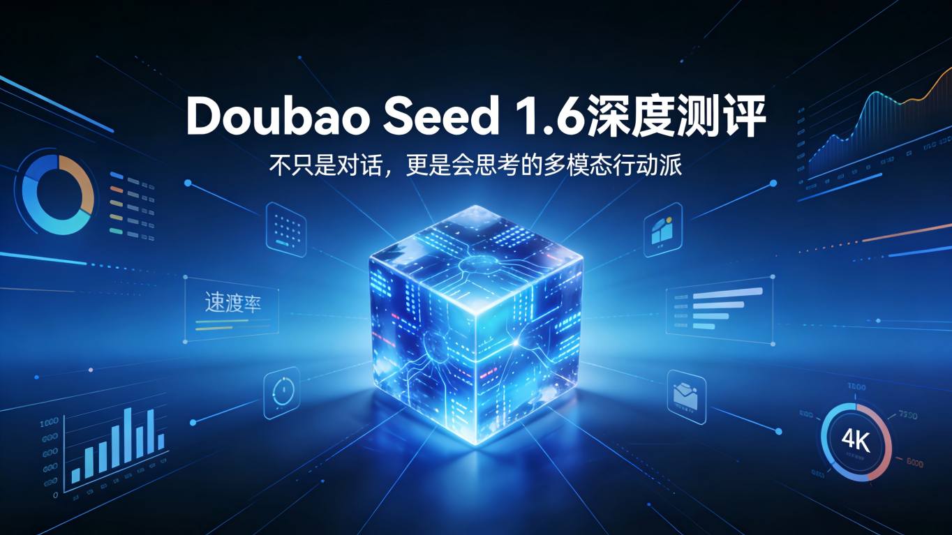 深度解码 Doubao Seed 1.6：不只是对话，更是会思考的“多模态行动派”