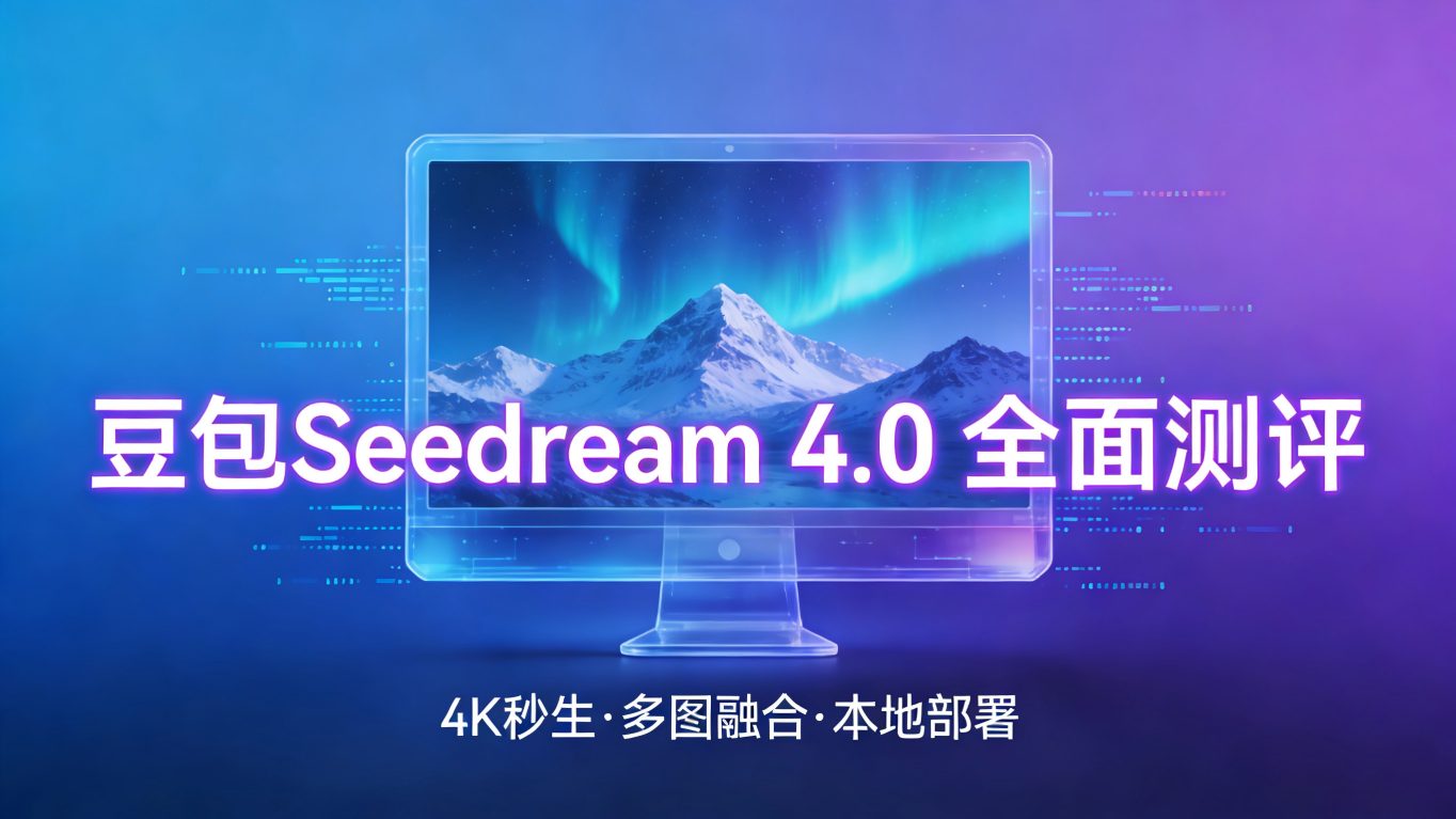 4K超高清+秒级生成+多图融合深度实测：字节跳动豆包Seedream 4.0大模型全面测评报告