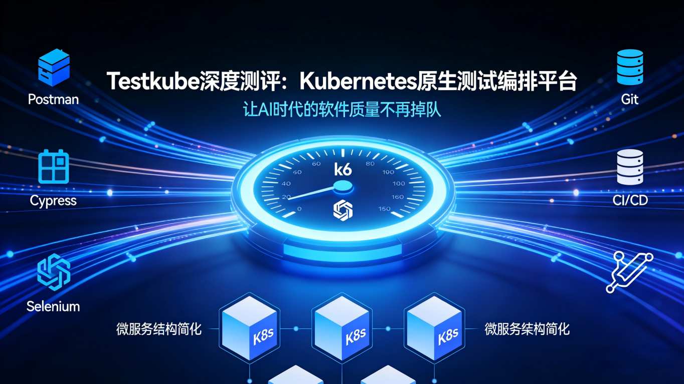 Testkube深度测评：Kubernetes原生测试 orchestration 平台，让AI时代的软件质量不再掉队