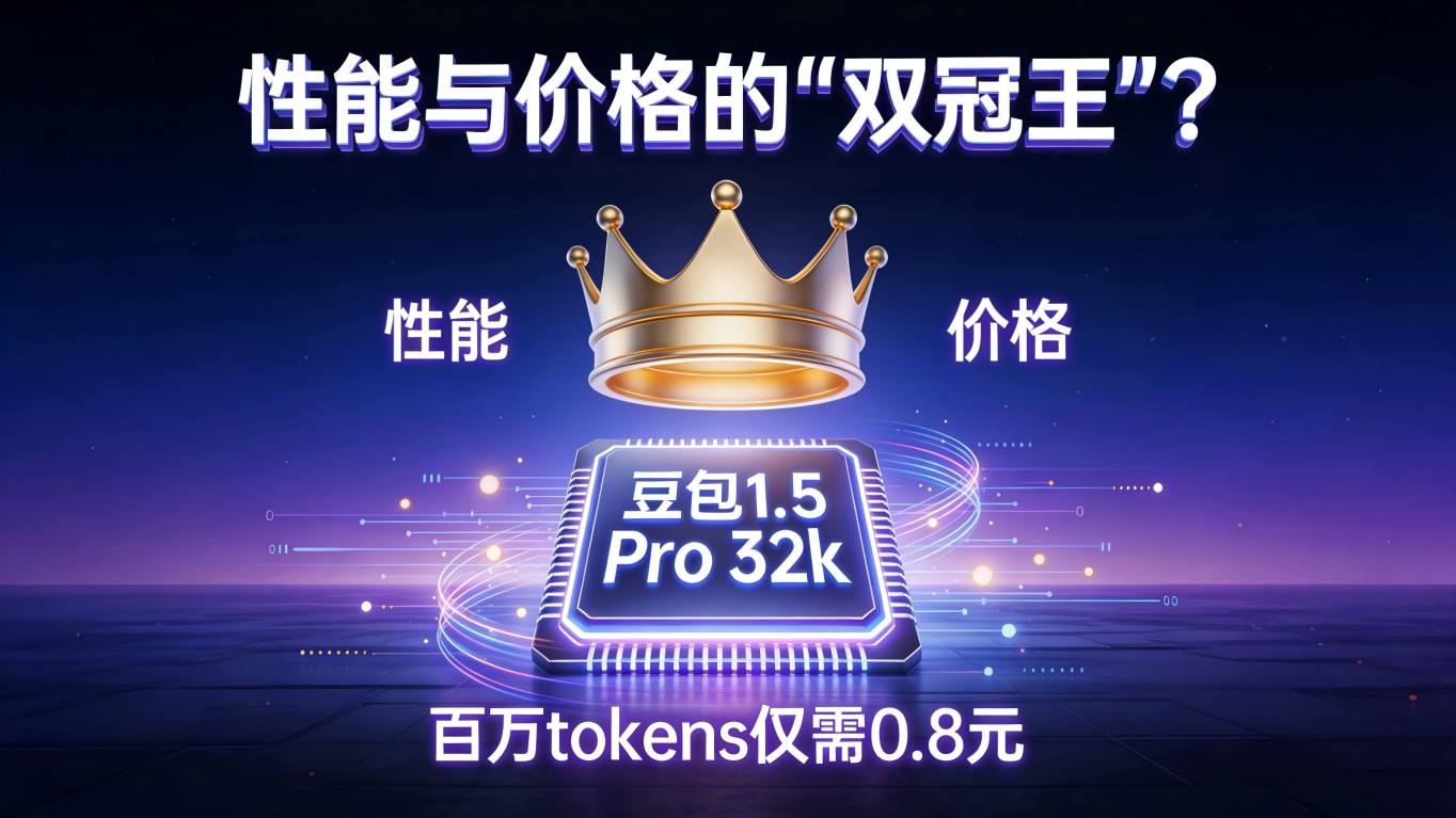 性能与价格的“双冠王”？豆包1.5 Pro 32k大模型深度测评：8毛钱就能玩转百万tokens
