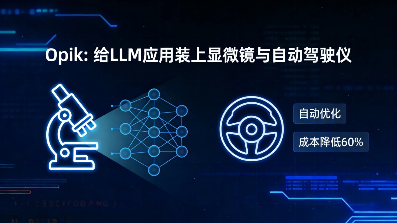 Opik测评：给LLM应用装上“显微镜”与“自动驾驶仪”——开源AI可观测性平台深度解析