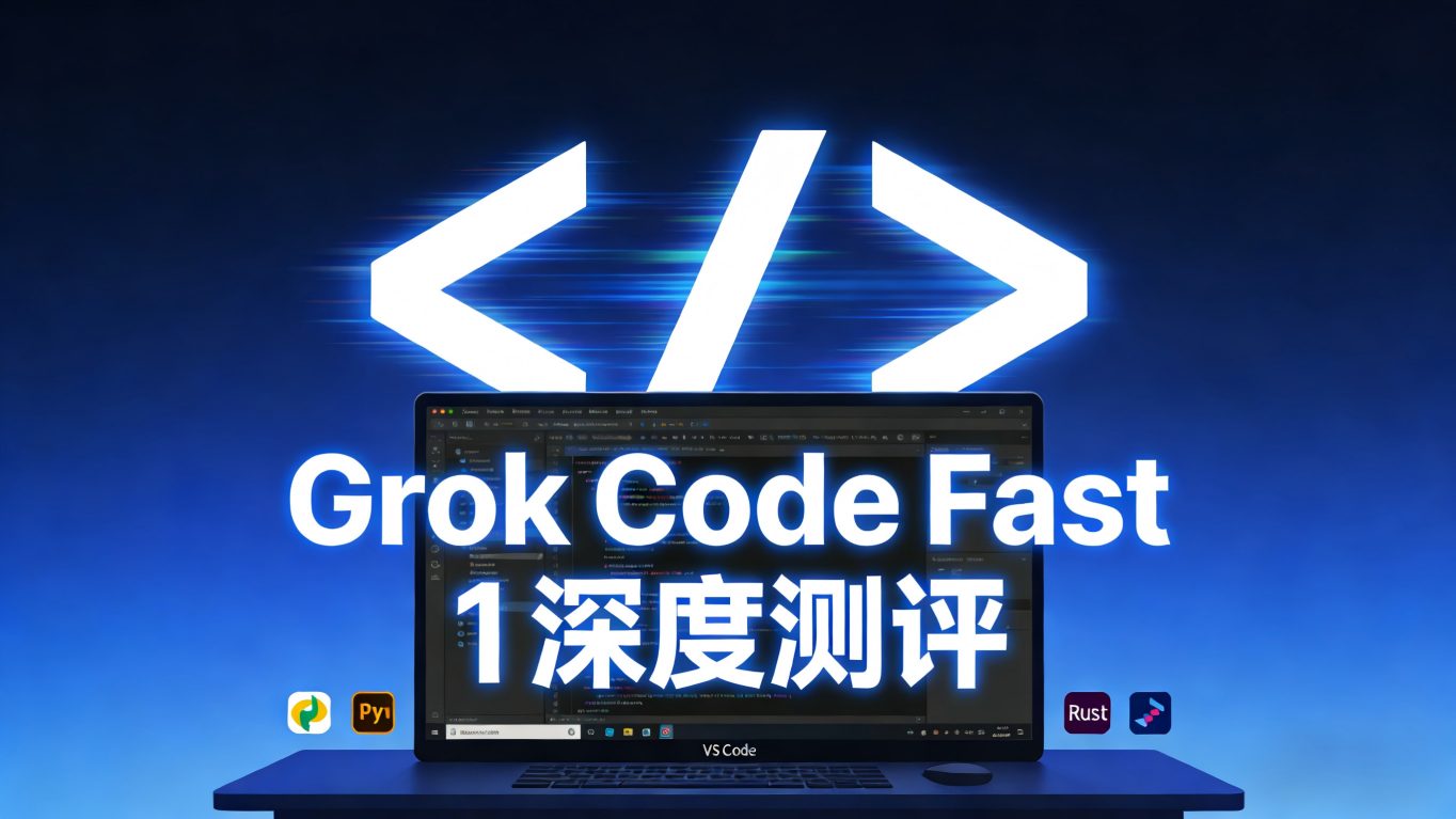 颠覆编码体验：xAI Grok Code Fast 1 全方位深度测评——不仅是快，更是你身边的“极速”智能编程搭档