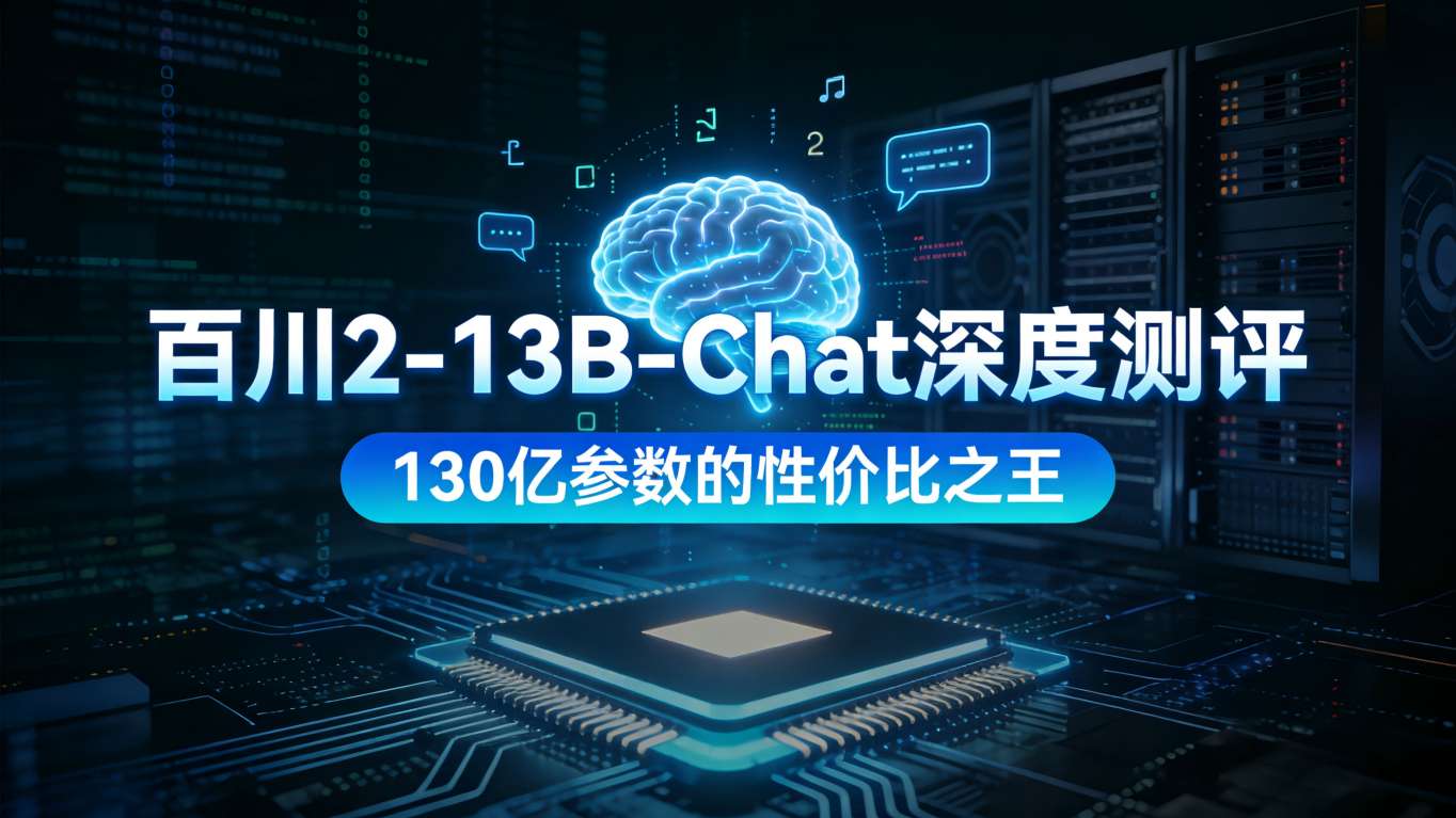 百川2-13B-Chat深度测评：130亿参数的“性价比之王”能否重塑本地化AI新格局？