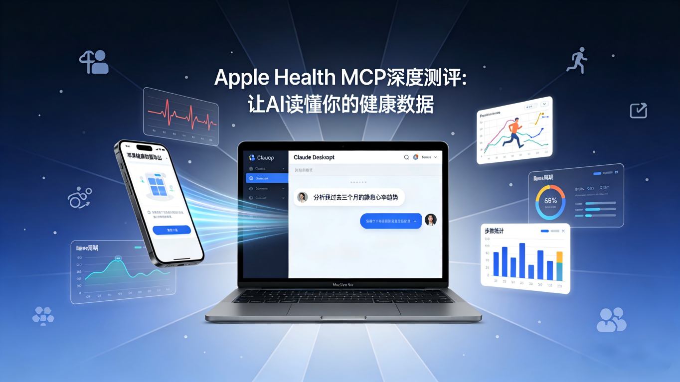 苹果健康数据“破壁”计划：Apple Health MCP 测评：让AI帮你做私人健康分析师