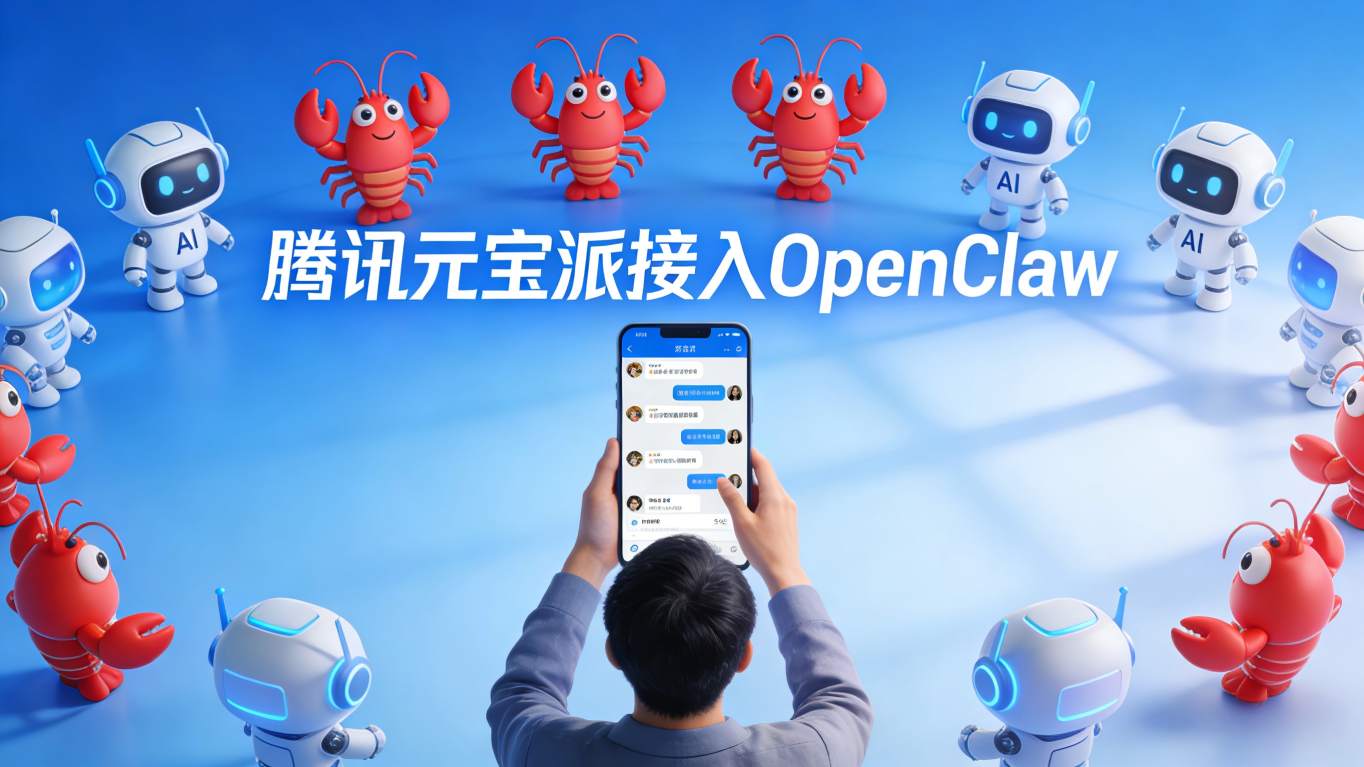 腾讯“龙虾”进派对：元宝派打通OpenClaw，开启AI智能体“群聊”协作新纪元