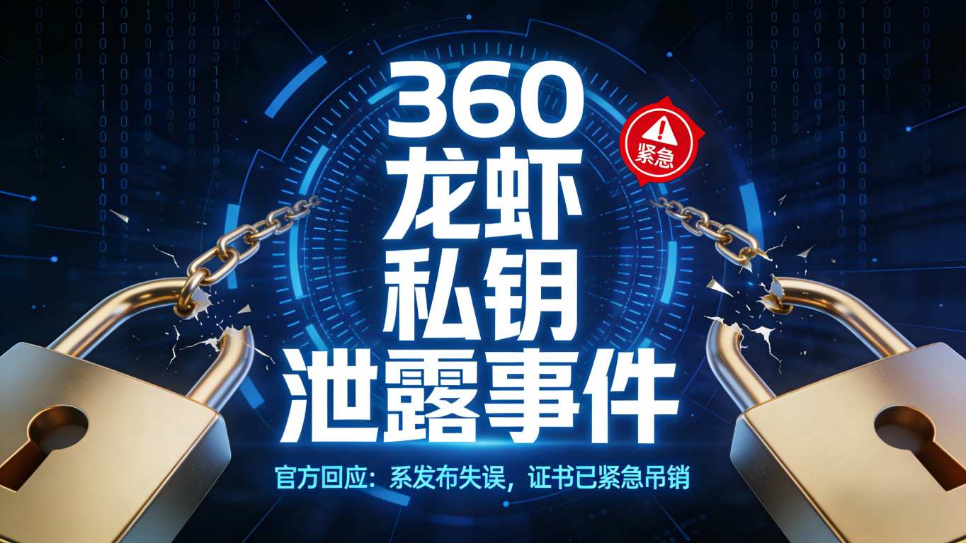 360“龙虾”翻车致私钥裸奔？官方连夜打补丁：已紧急吊销证书