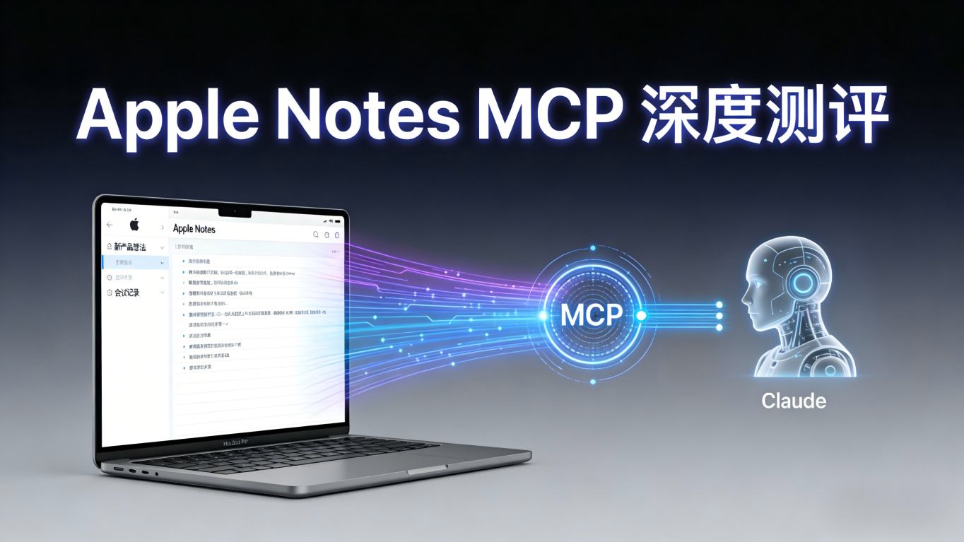 让AI钻进你的Mac备忘录：Apple Notes MCP 深度测评，开启智能知识库大门