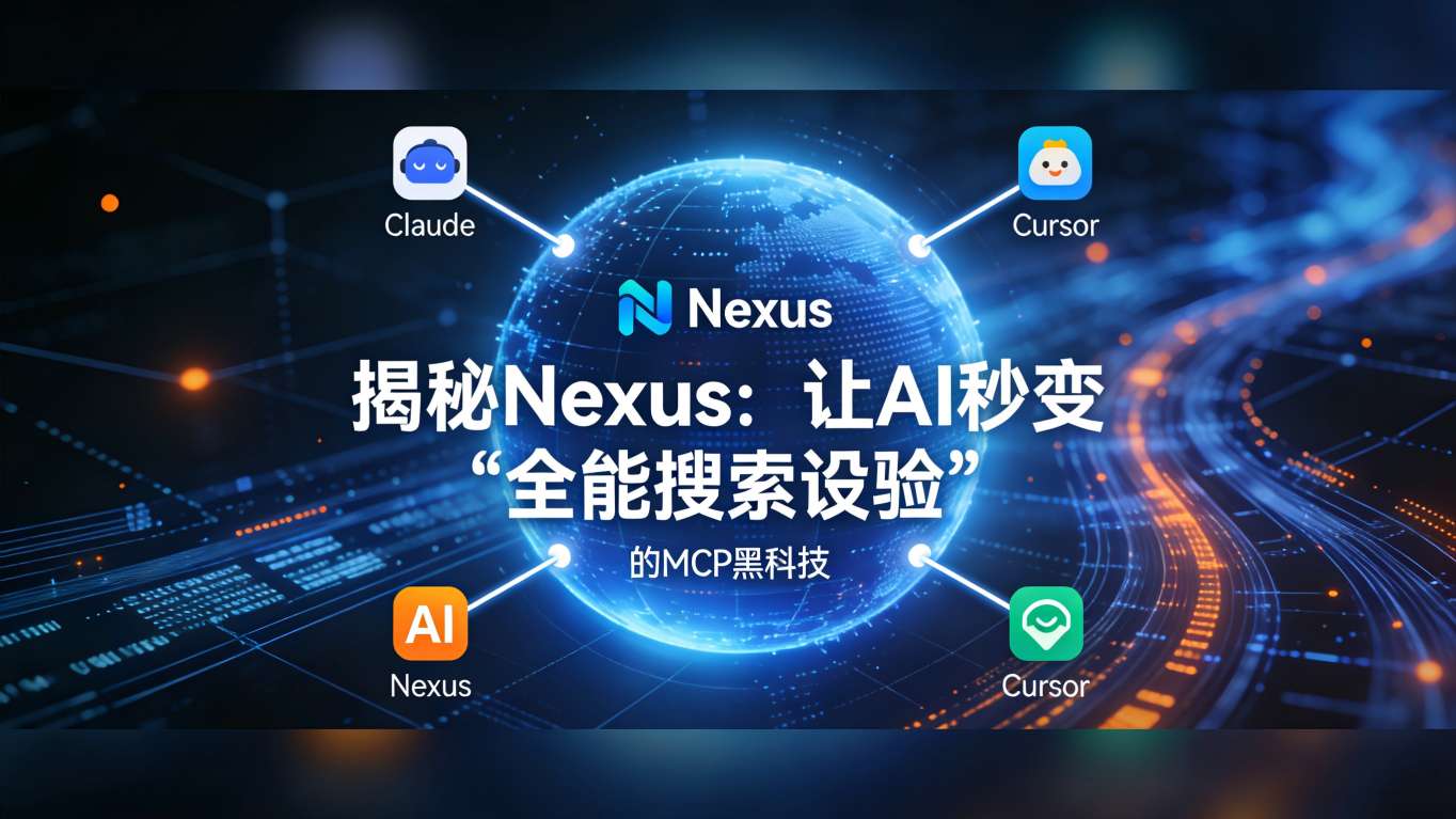 🔥 揭秘Nexus：让AI秒变“全能搜索专家”的MCP黑科技