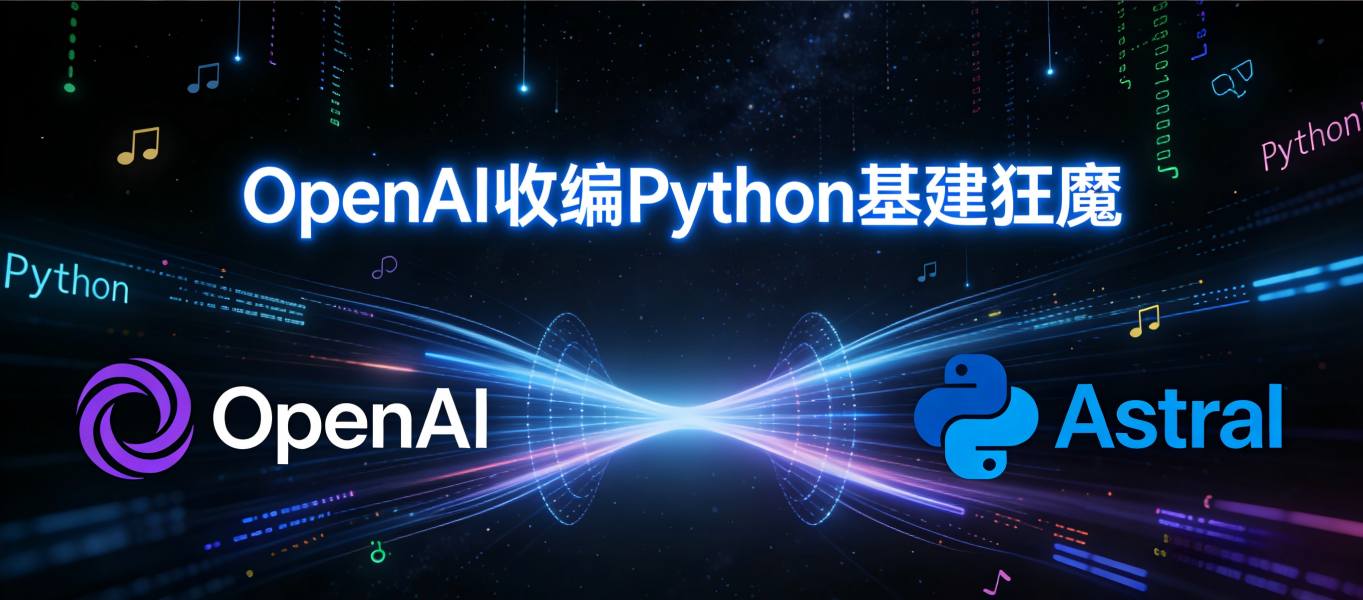 狙击Claude的最后一块拼图？OpenAI收编Python“基建狂魔”Astral