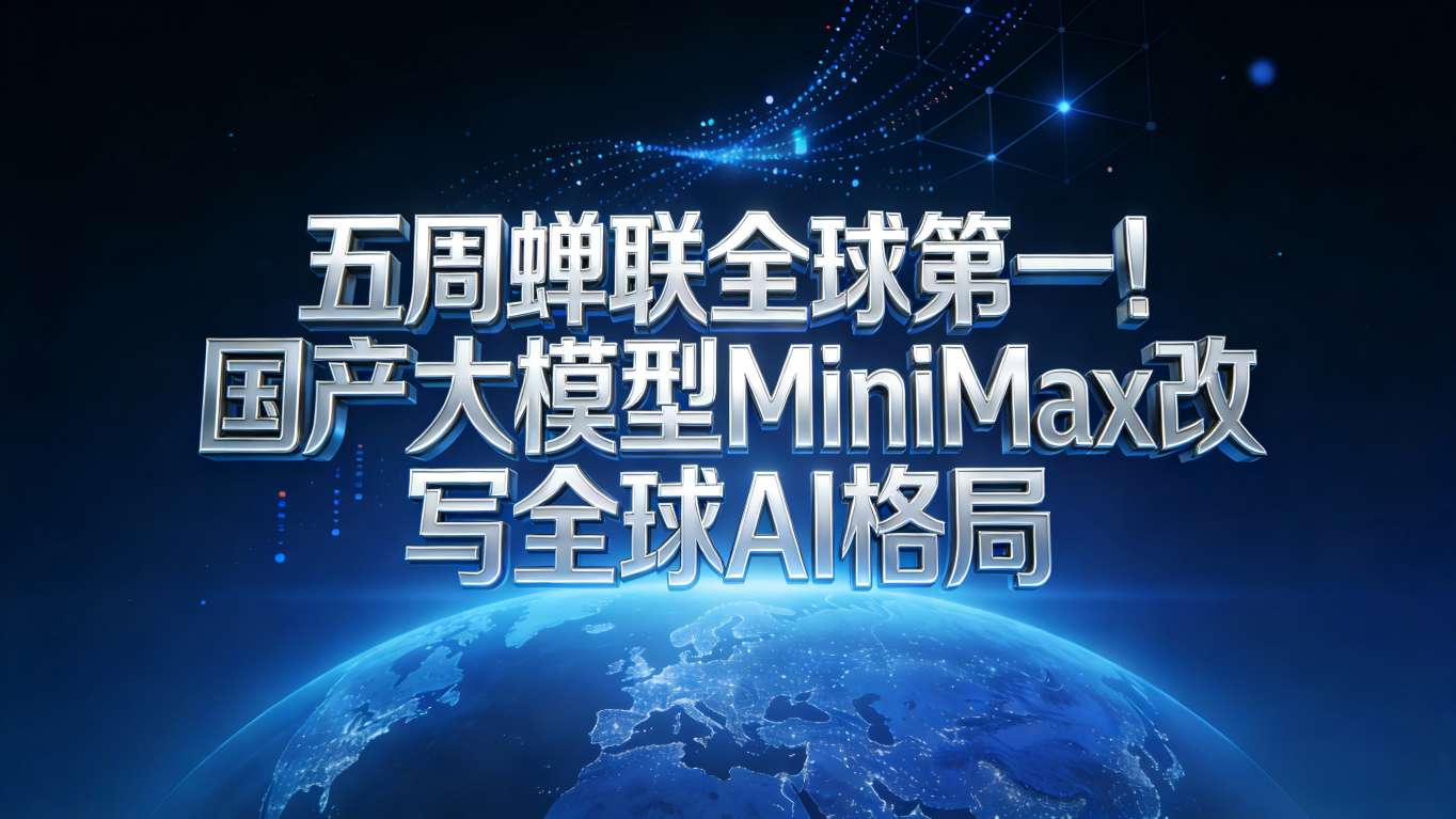 五周蝉联全球第一！国产大模型靠“极致性价比”改写全球AI格局