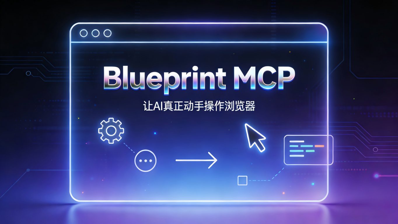 🔥 Blueprint MCP 深度测评：让AI替你“动手”操作浏览器的革命性工具