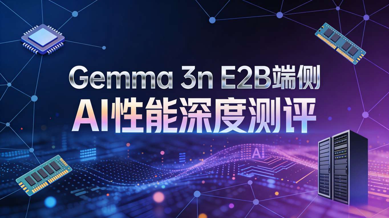 端侧AI性能标杆：谷歌Gemma 3n E2B模型深度测评