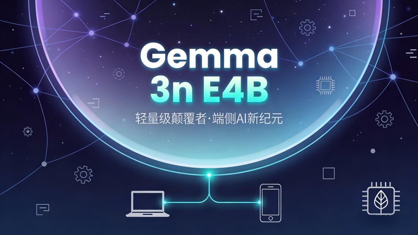 轻量级颠覆者：Gemma 3n E4B 全面测评 —— 3GB内存跑8B多模态模型的“套娃”奇迹