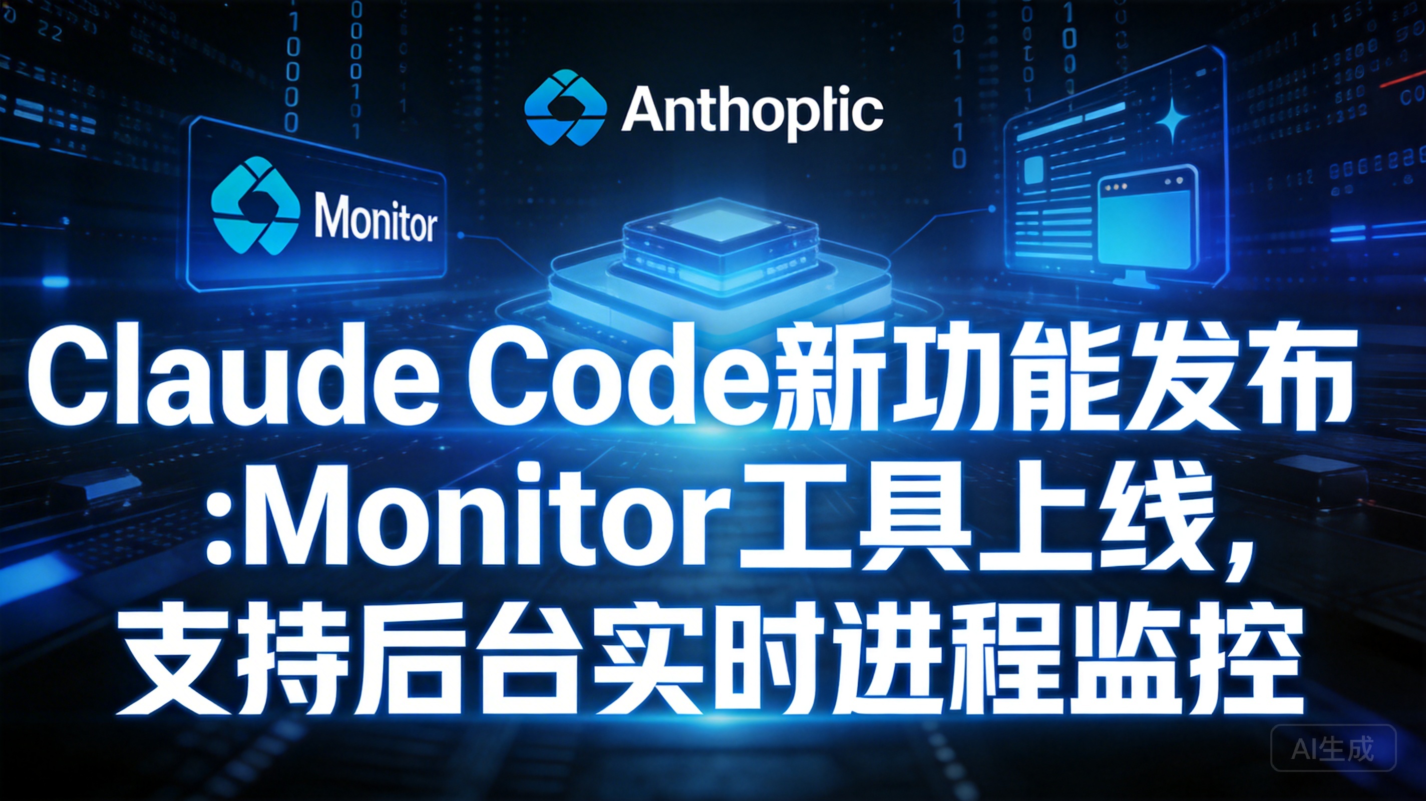 Claude Code 新功能发布:Monitor 工具上…