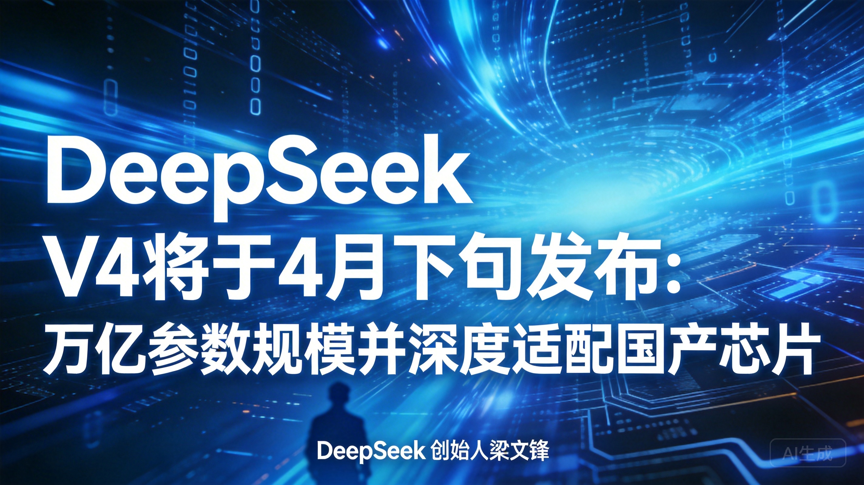 DeepSeek V4将于4月下旬发布:万亿参数规模并深度…