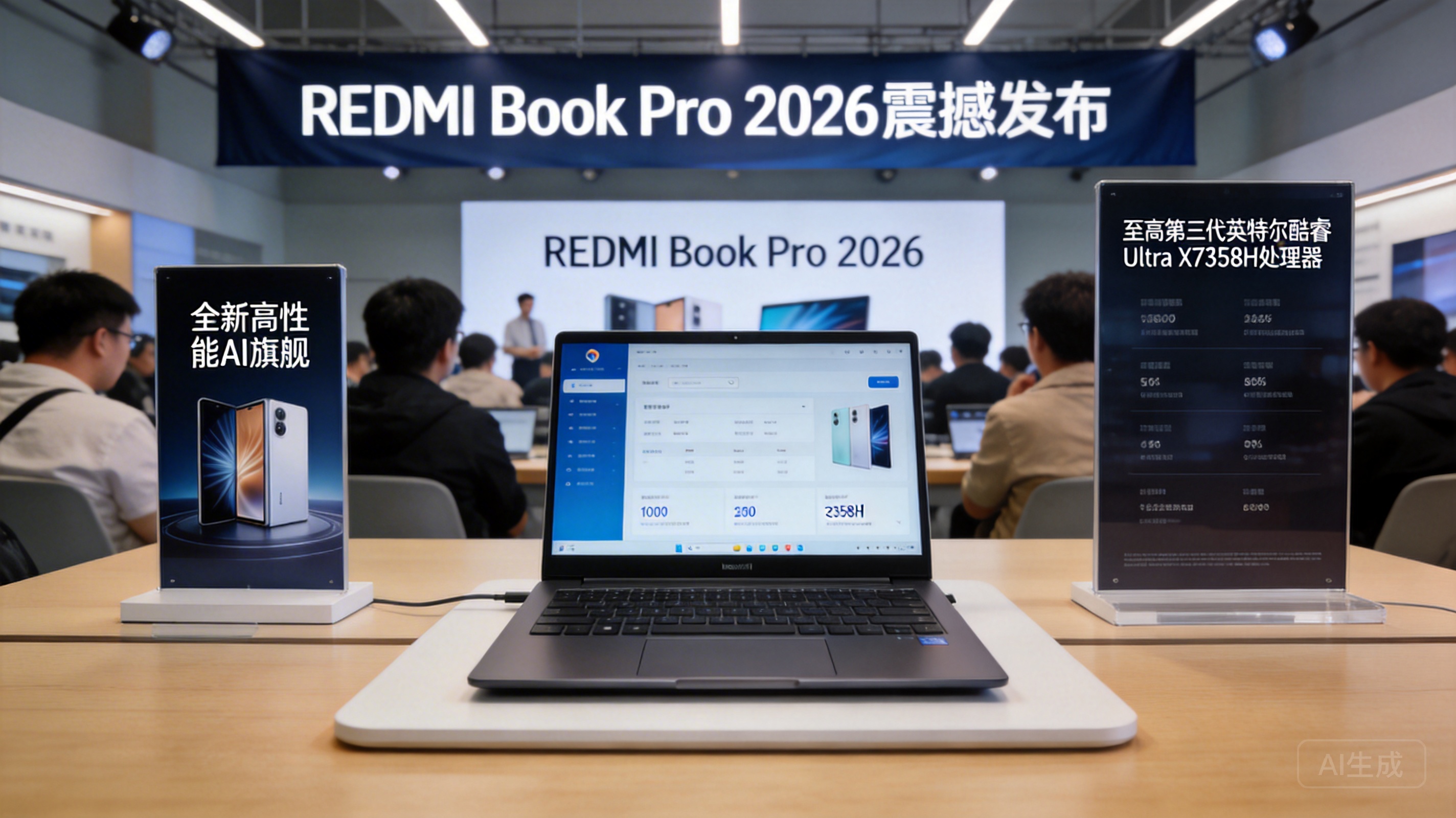 小米 REDMI Book Pro 2026 本月发布:首发个人知识库