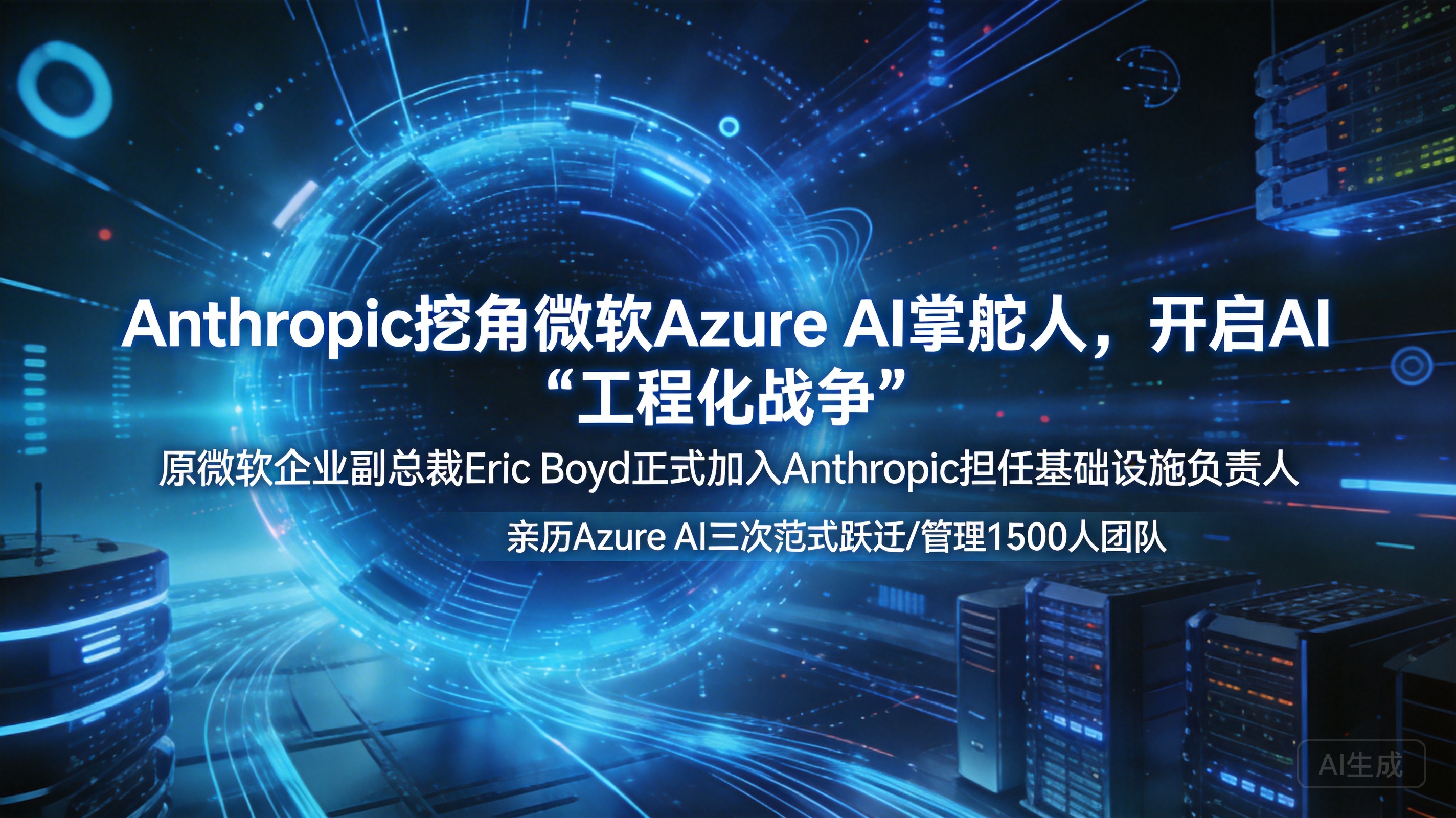 Anthropic 挖角微软 Azure AI 掌舵人，开…