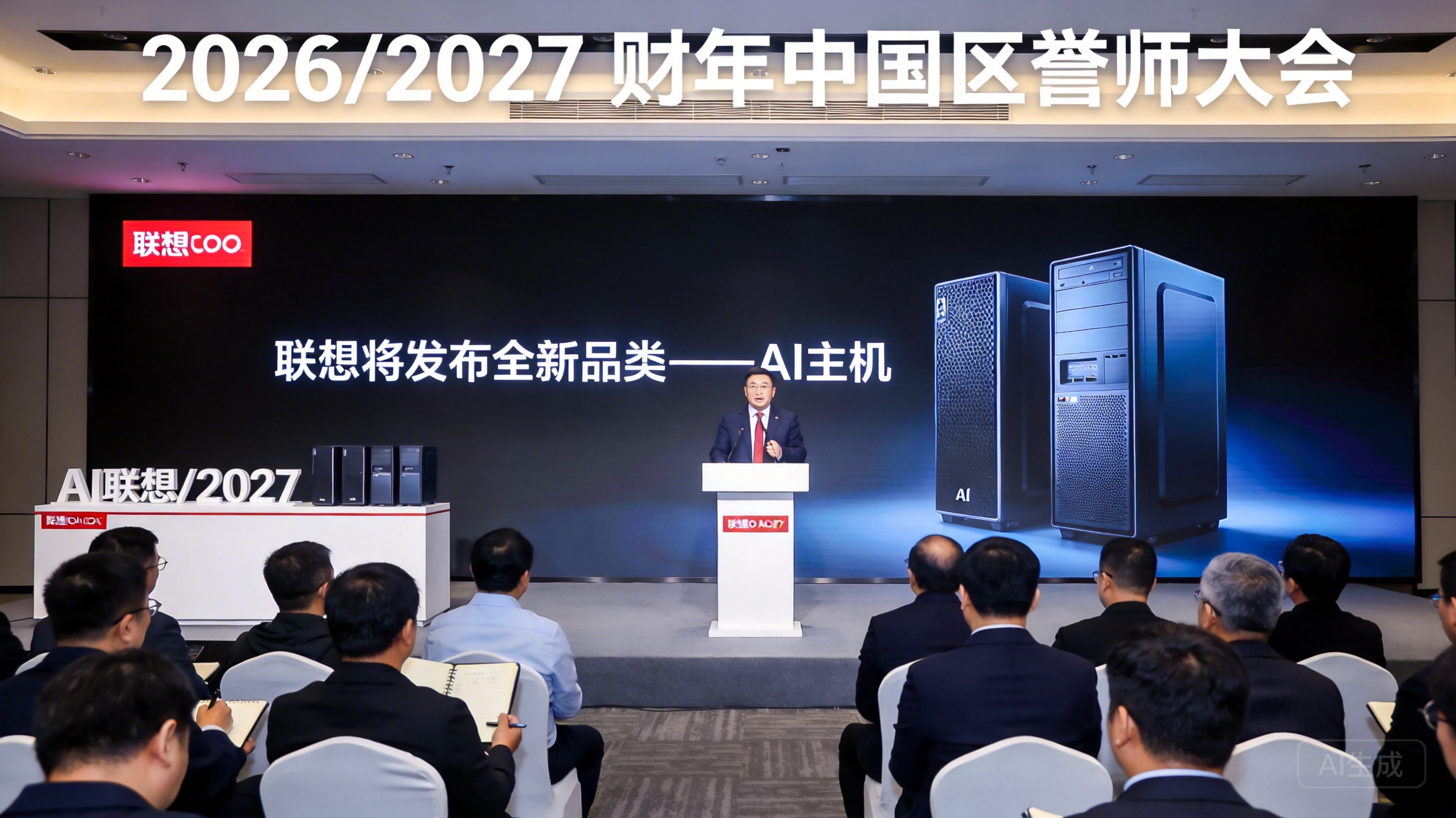 联想新财年将发布“AI 主机”:从天禧生态走向全场景智能