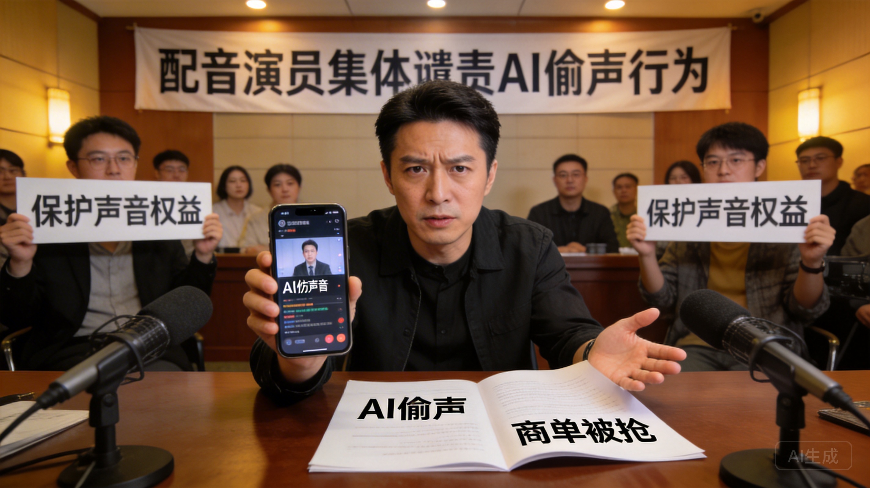 太乙真人配音者遭 AI 抢单 知名机构与配音大咖集体抵制
