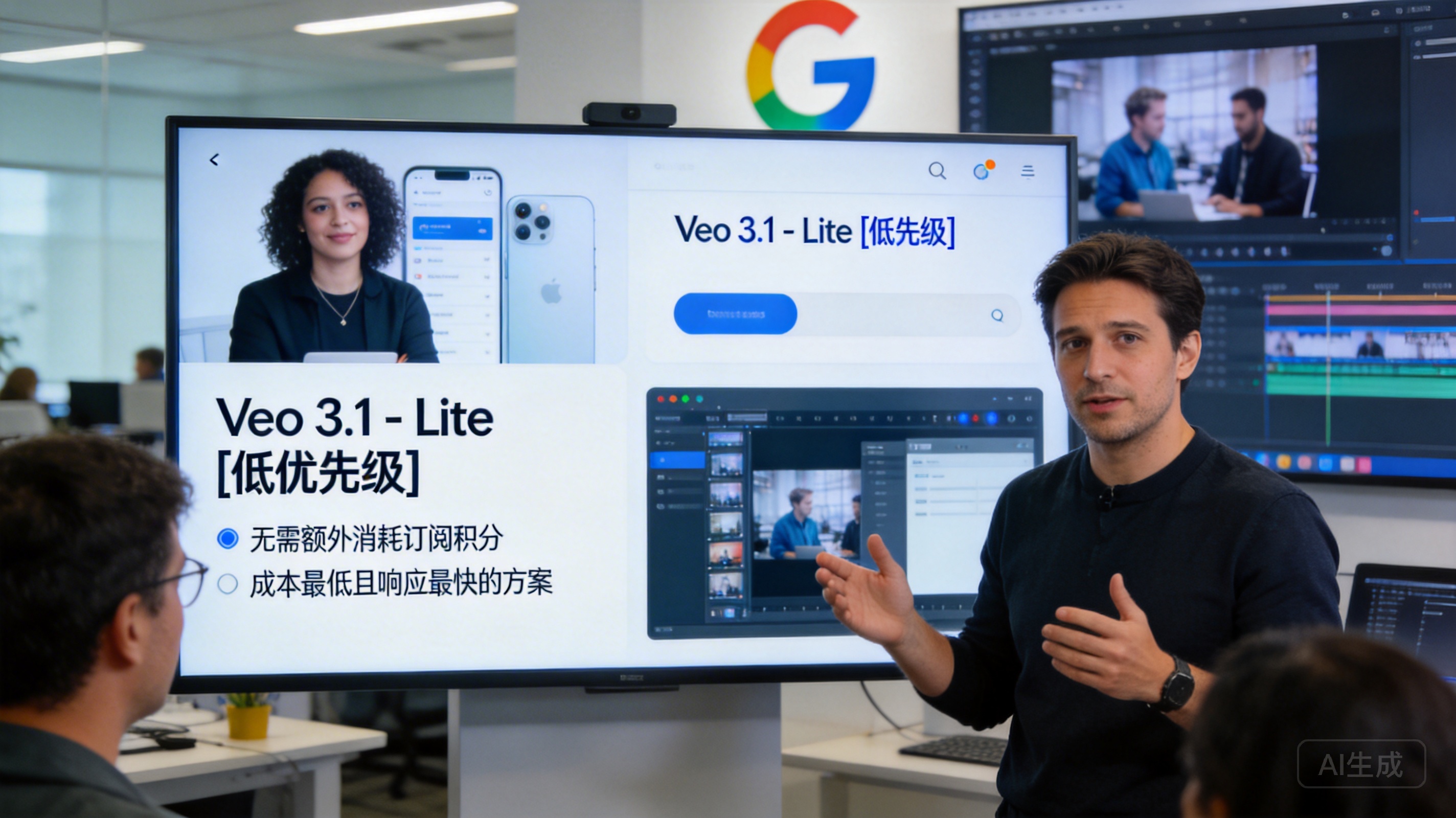 谷歌推出 Veo 3.1 Lite 视频模式：Ultra 订阅用户可免积分无限生成

