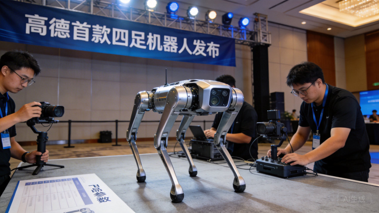 阿里巴巴首款具身机器人曝光:高德具身业务部将发布四足机器人
