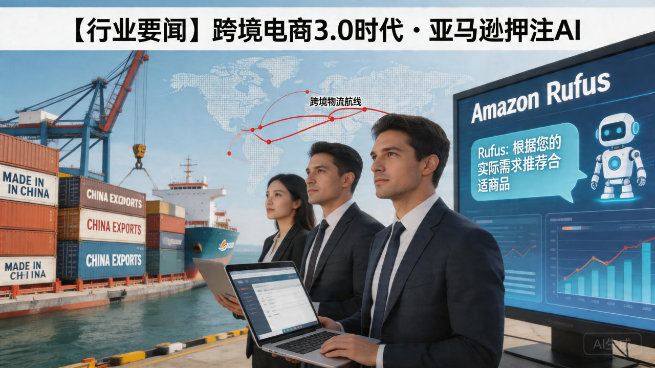 跨境电商杀入3. 0 时代，亚马逊押注AI这张牌，玩家们准备好了吗？
