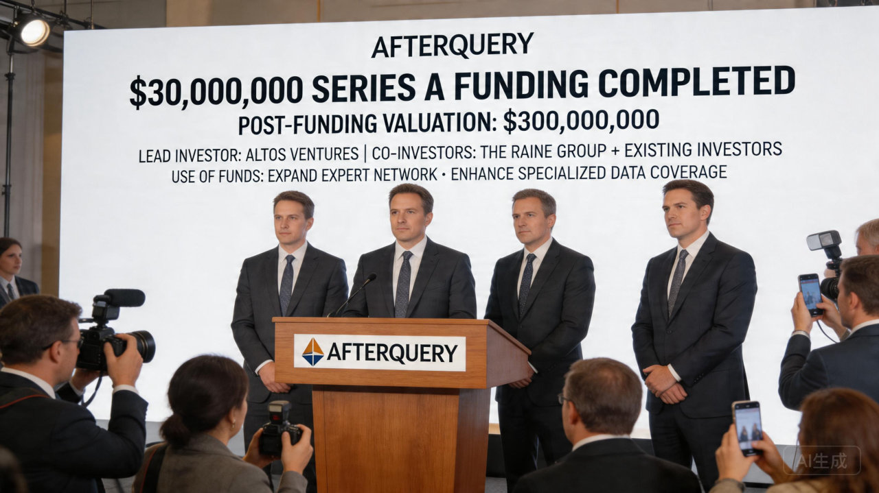 估值达 3 亿美元，AfterQuery完成A轮融资助力AI数据创新
