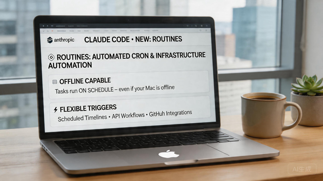 Mac 离线也能跑代码，Claude Code 新增线上自动化例程

