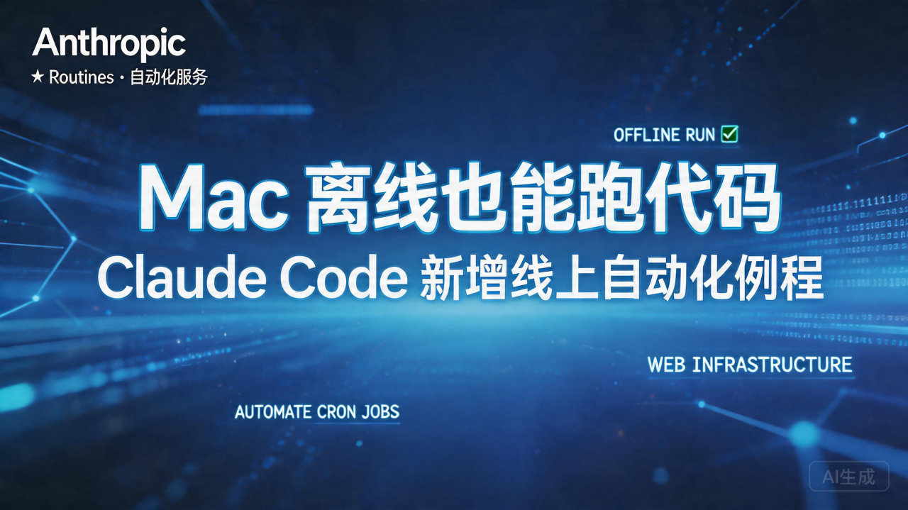 Mac 离线也能跑代码，Claude Code 新增线上自…