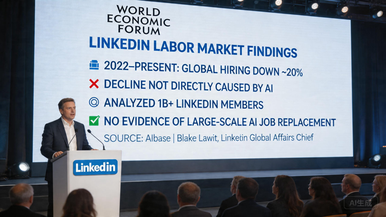 就业市场遇冷AI不背锅？LinkedIn数据显示利率上升才是主因
