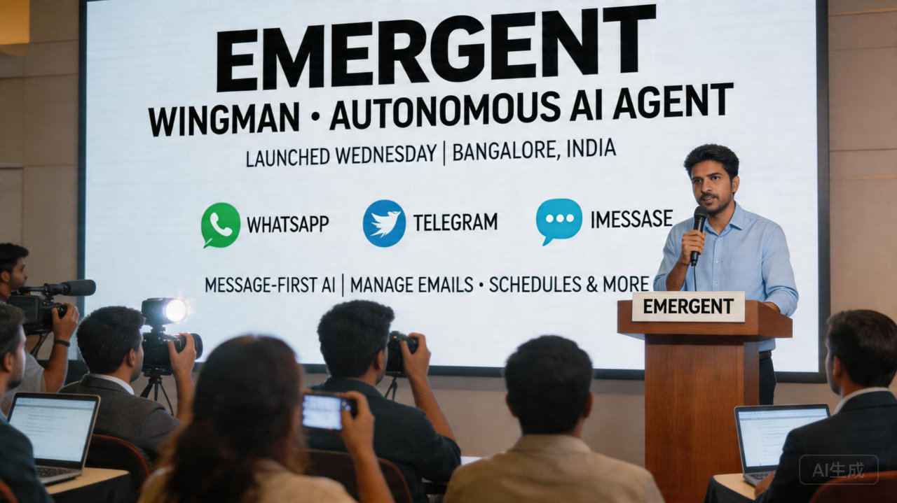 印度初创公司 Emergent 发布 AI 代理 Wingman，主打即时通讯深度集成
