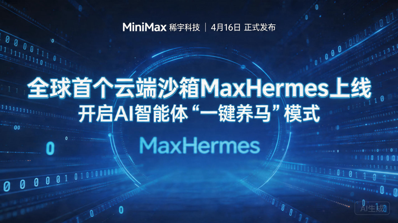 全球首个云端沙箱MaxHermes上线，开启AI智能体“一…