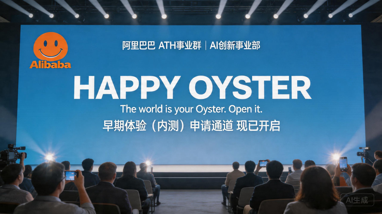 阿里ATH事业群开放式世界模型“Happy Oyster”启动内测申请
