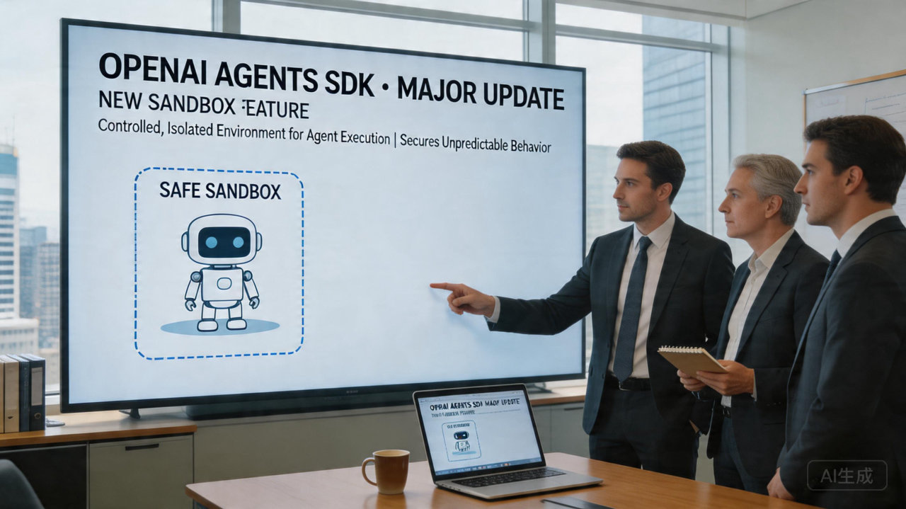 OpenAI 发布更新版 Agents SDK 助力企业构建更安全的智能代理