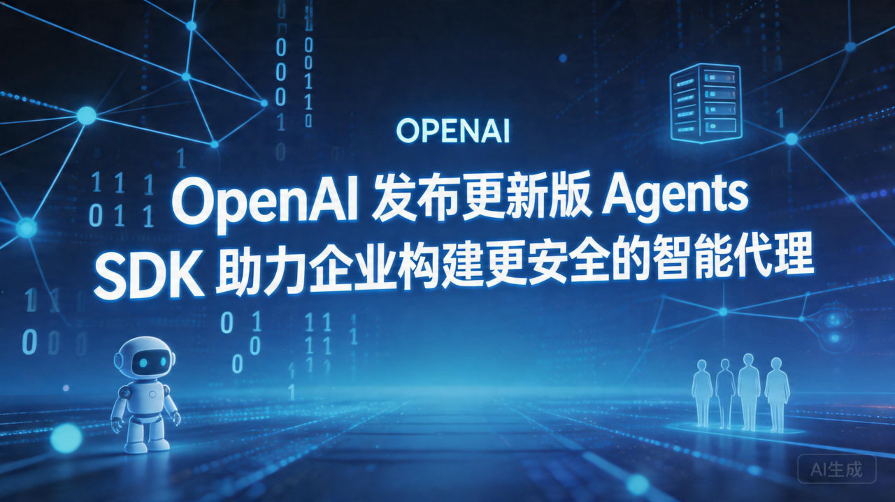 ​OpenAI 发布更新版 Agents SDK 助力企业…