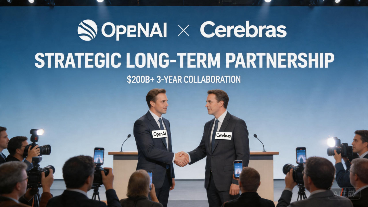 OpenAI 豪掷 200 亿美元签下芯片新贵 Cerebras，并获认股权证入股

