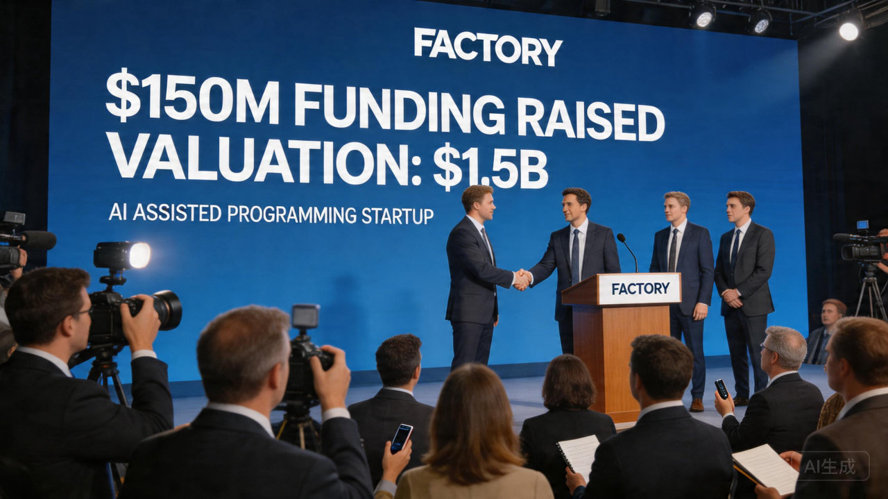 ​初创公司 Factory 获 1.5 亿美元融资，致力于打造企业级 AI 编程解决方案
