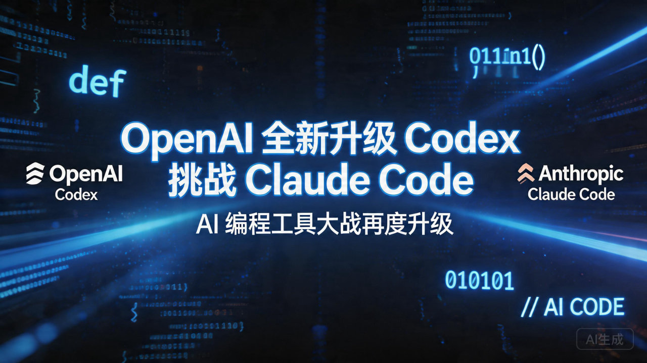 ​OpenAI 全新升级 Codex 挑战 Claude …