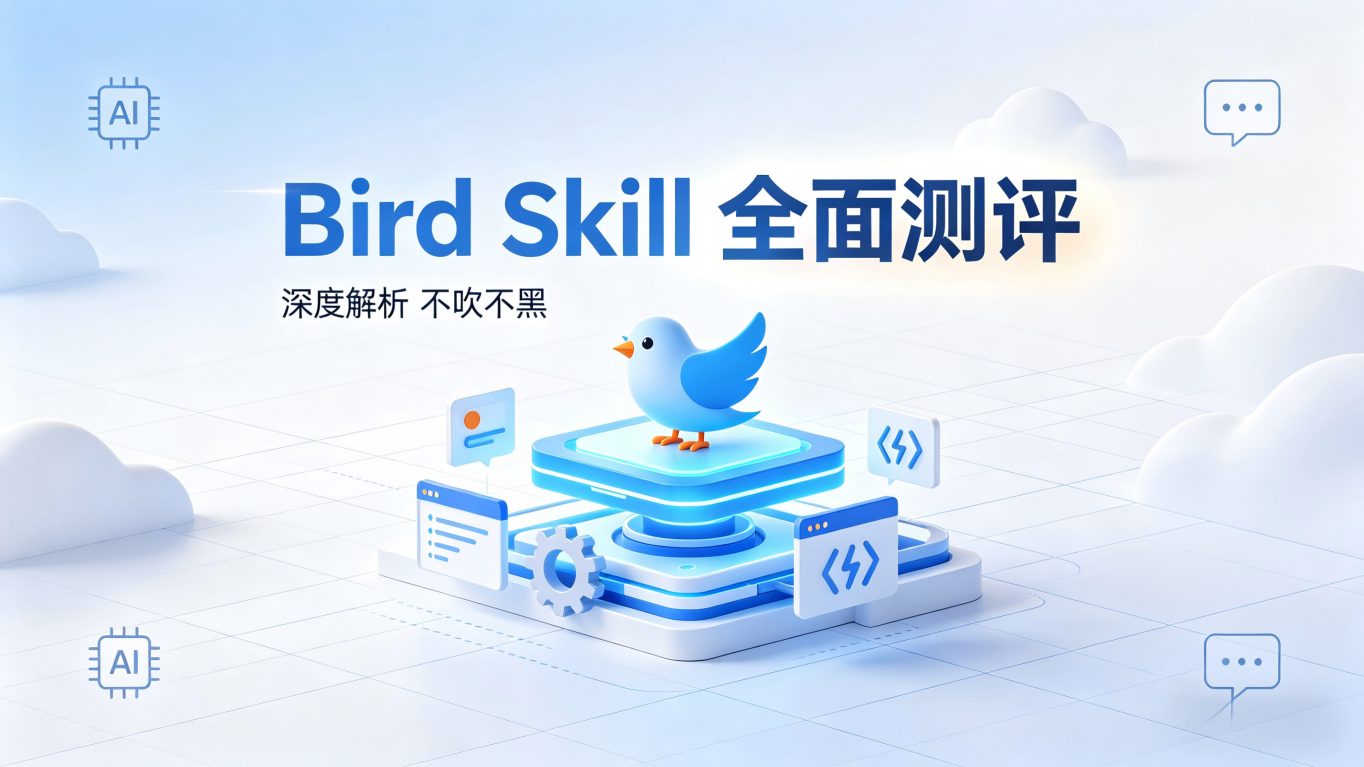 🔥惊天大翻车！全网最硬核「Bird Skill」测评：20万+字拆解，不吹不黑！