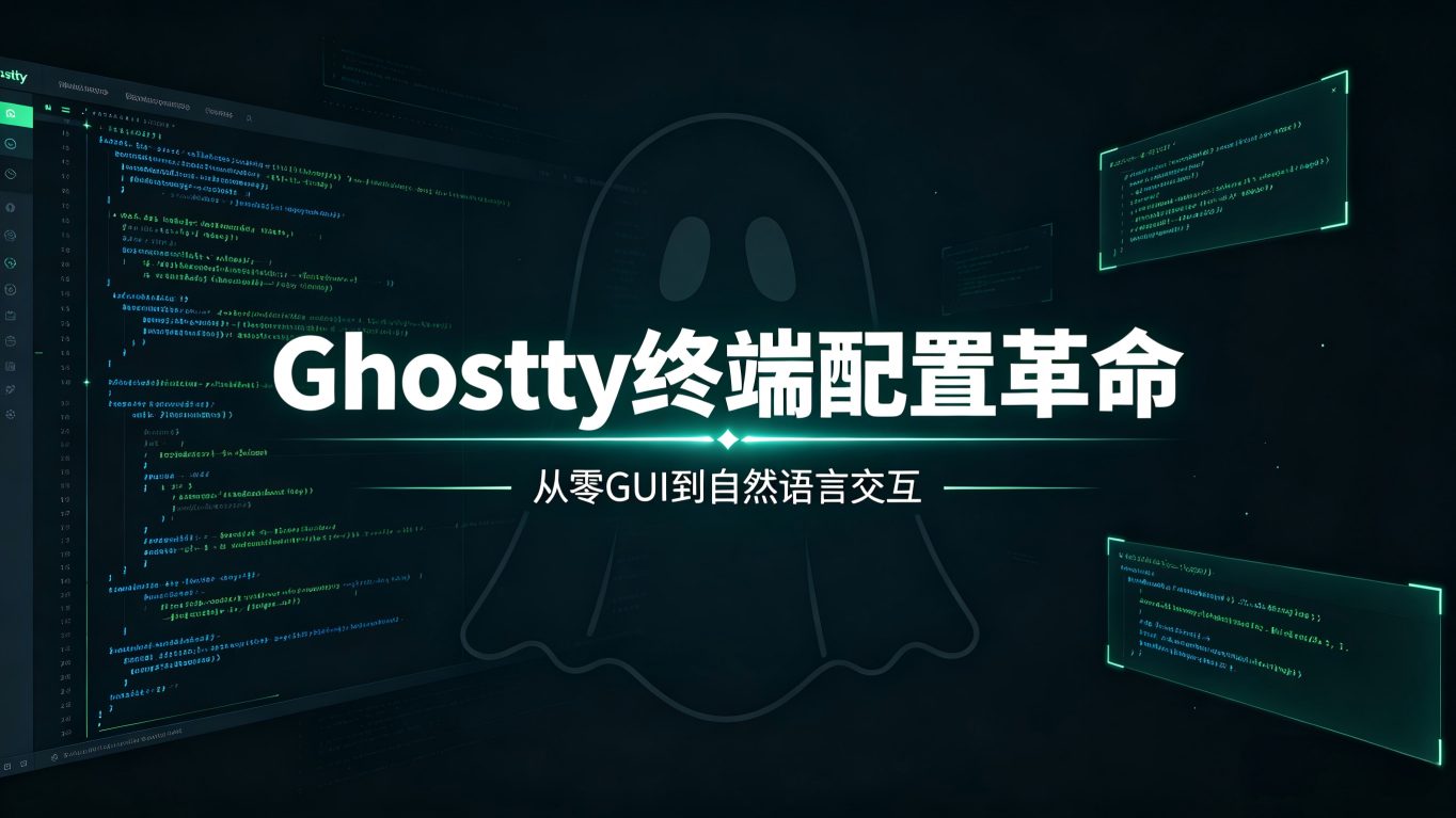 Ghostty-Config Skill 深度测评：从“零 GUI”到“自然语言配置”的终端生产力革命