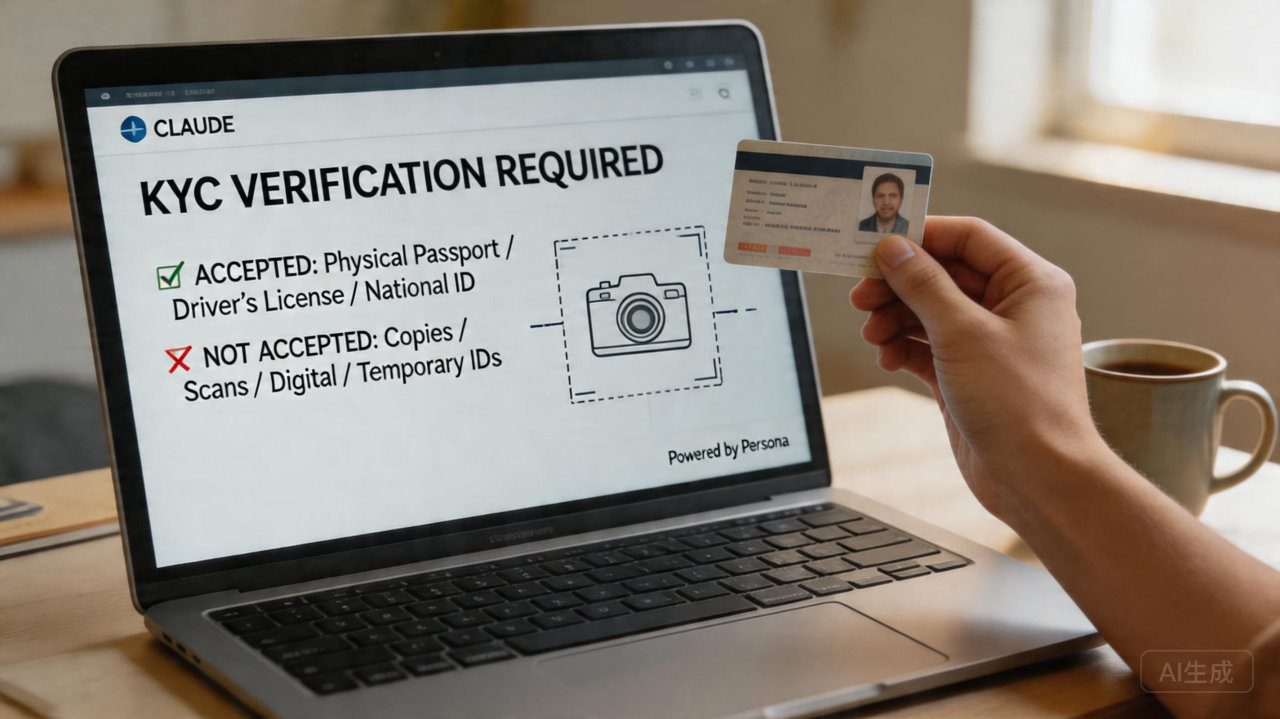 ​Claude 强制实名验证引发争议：用户担心封号风险
