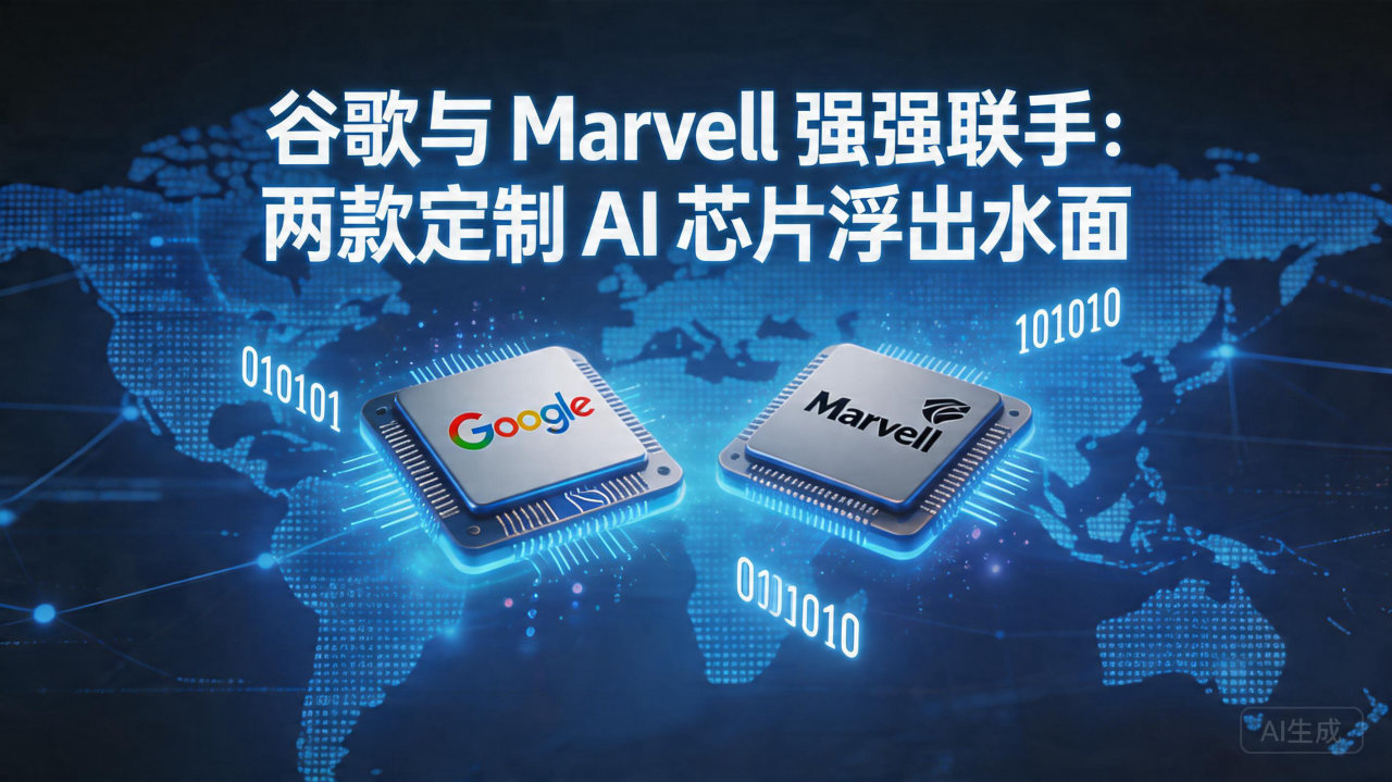 谷歌与 Marvell 强强联手：两款定制 AI 芯片浮出…