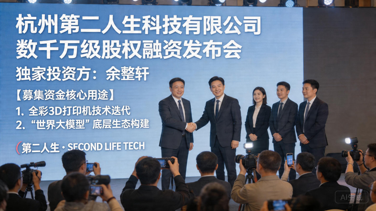 数千万融资落槌！“第二人生”如何用AI+3D打印重塑潮玩想象力？
