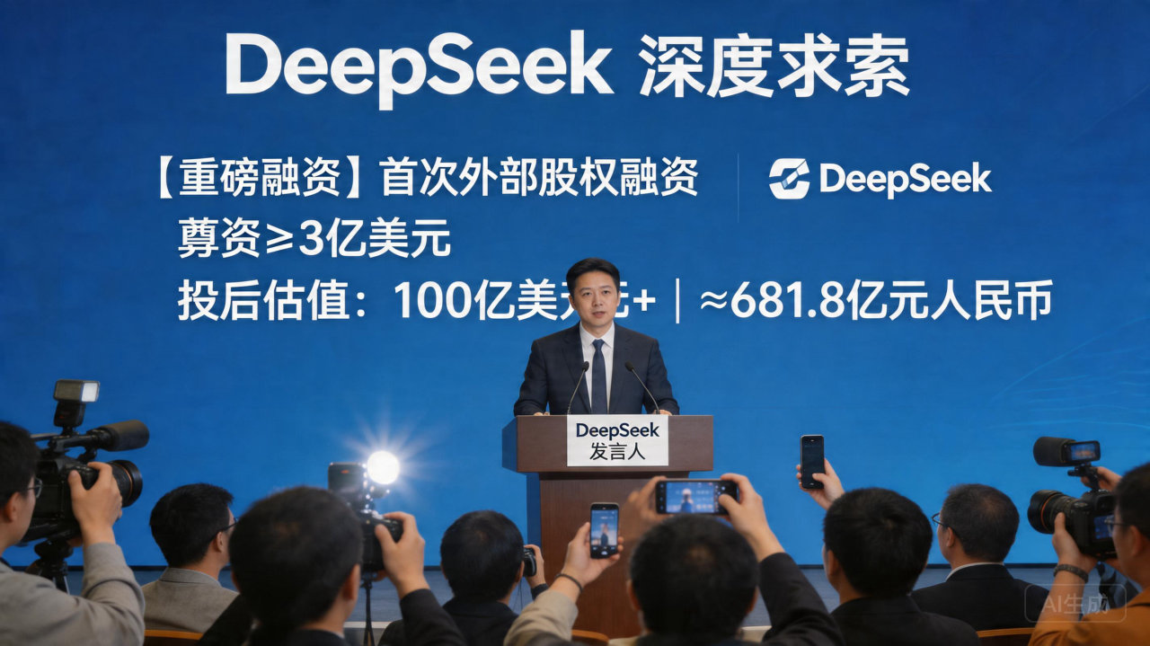 估值超百亿美元：国产大模型黑马DeepSeek开启首轮外部融资
