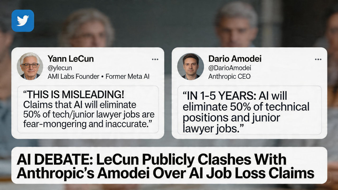 杨立昆怒怼 Anthropic CEO：别听那个卖货的瞎忽悠
