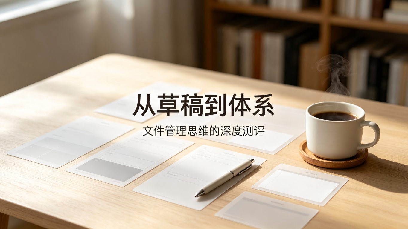 从草稿到体系：planning-with-files 深度测评——这个被低估的文件管理思维，如何重塑你的工作流
